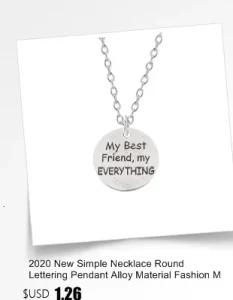 2pcs/set Splicing Necklace Necklace Heartbroken Pendant Necklace Men And Women Best Friends BFF Friendship Birthday Jewelry Gift