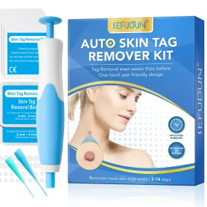 2 IN 1 Auto Micro Skin Tag Remover Device Standard And Micro Skin Tag Removal Kit Adult Mole Wart Remover Face Care Beauty Tools
