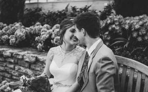 Charm Couple Rings Romantic Women Green Rhinestones Rings Set Trendy Men's Stainless Steel Rings Wedding Jewelry For Lover Gifts